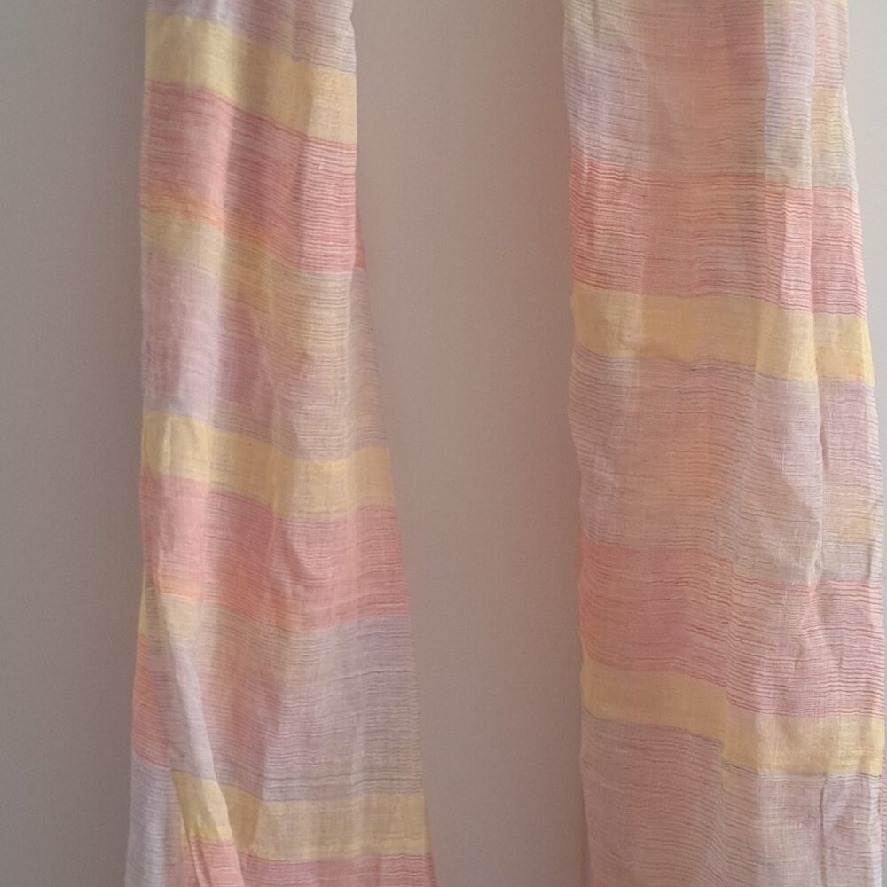 Sevya Pastel Stripe Scarf # 20